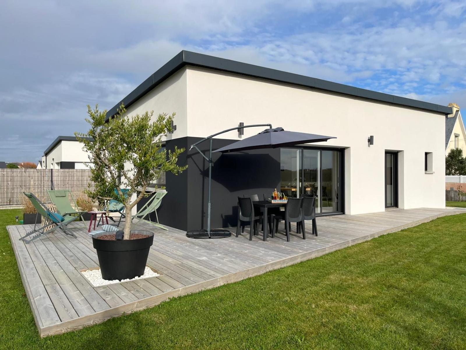 Villa Ty Plad, Penmarcʼh Exterior foto